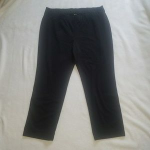 Lane Bryant Black Knit Pants, Stretchy